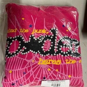 Sp5der P*nk V2 Hoodje ‘Magenta’